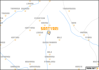 map of Santyari