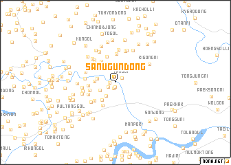 map of Sanugun-dong