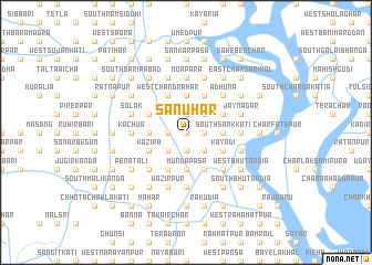 map of Sānuhār