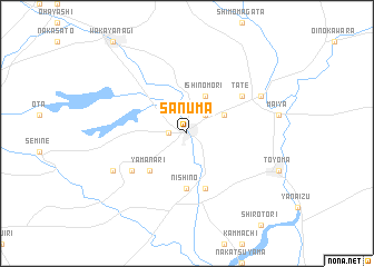 map of Sanuma