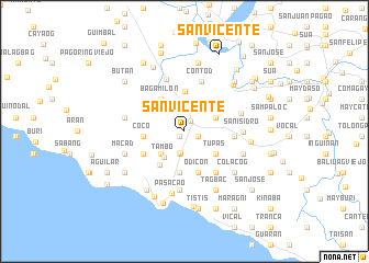 map of San Vicente