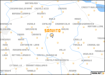 map of San Vito