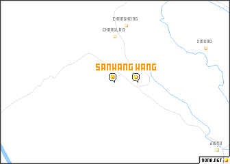 map of Sanwang