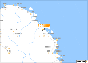map of Sanwar
