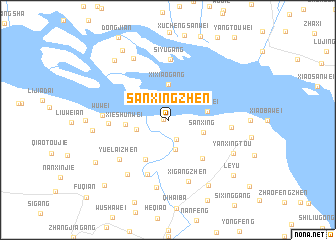 map of Sanxingzhen