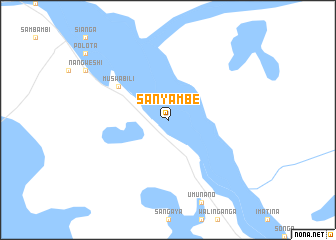 map of Sanyambe