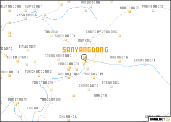 map of Sanyang-dong