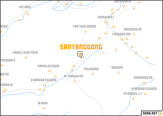 map of Sanyang-dong