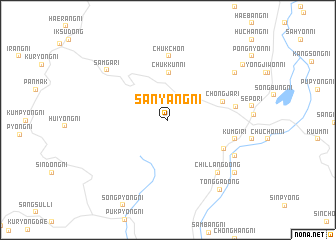 map of Sanyang-ni