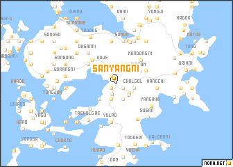 map of Sanyang-ni