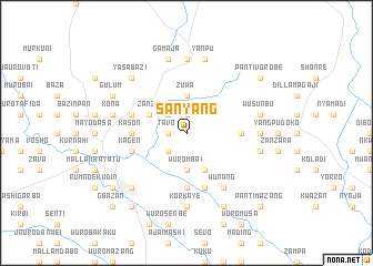 map of Sanyang