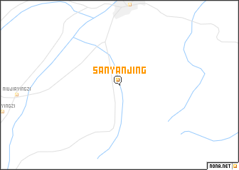 map of Sanyanjing