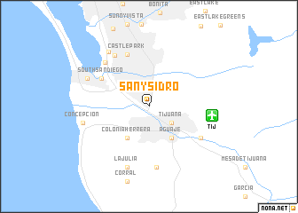 map of San Ysidro