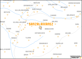 map of Sanzalai Kārez