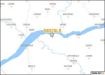 map of Sanzala