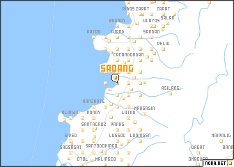 map of Saoang