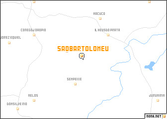 map of São Bartolomeu