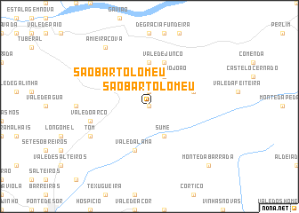 map of São Bartolomeu