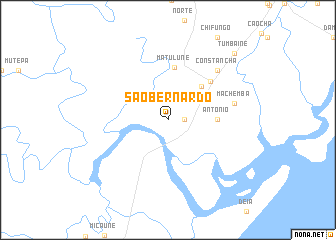 map of São Bernardo