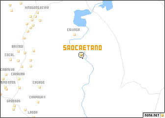 map of São Caetano