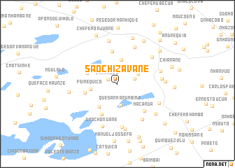 map of São Chizavane