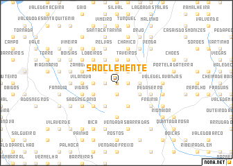 map of São Clemente