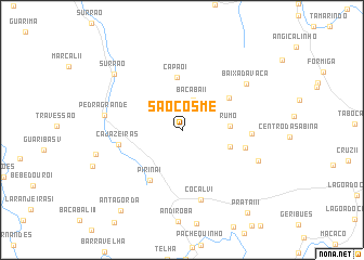 map of São Cosme