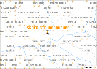 map of São Cristóvão do Douro
