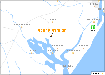 map of São Cristóvão