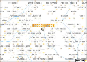 map of São Domingos