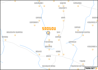 map of Saodou