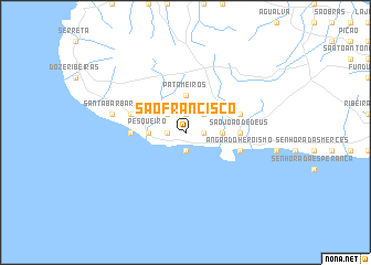 map of São Francisco