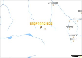 map of São Francisco