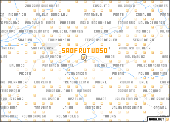 map of São Frutuoso