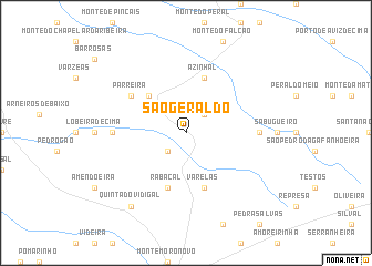 map of São Geraldo