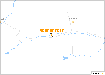 map of São Gonçalo