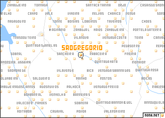 map of São Gregório