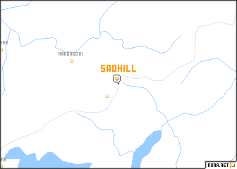 map of Sao Hill