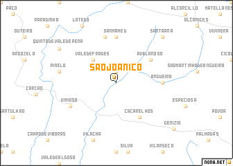 map of São Joanico