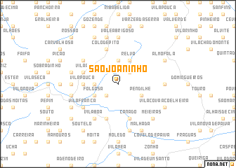 map of São Joaninho