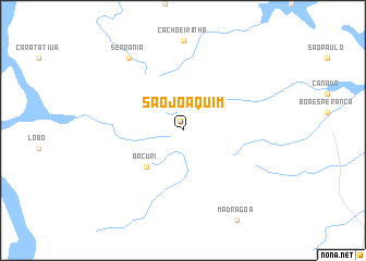 map of São Joaquim