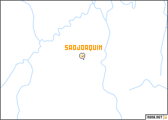 map of São Joaquim