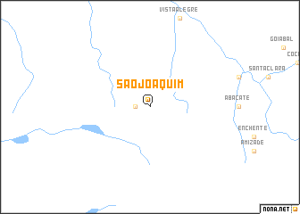 map of São Joaquim