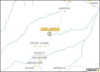 map of São Jorge