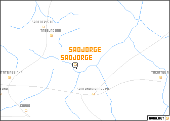 map of São Jorge