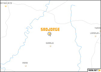 map of São Jorge