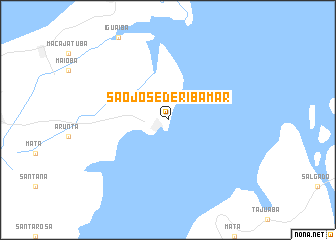 map of São José de Ribamar