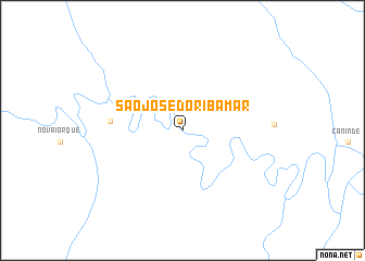 map of São José do Ribamar