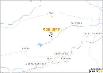 map of São José
