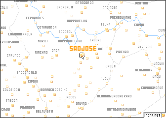 map of São José